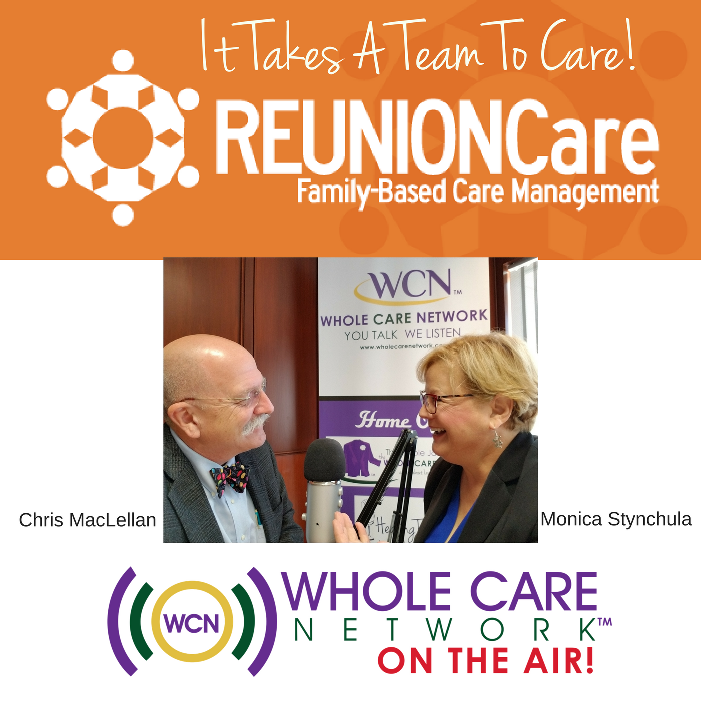 WCN Reunion Care Podcast Cover